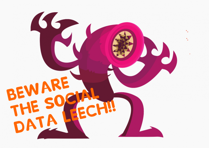 the social data leech